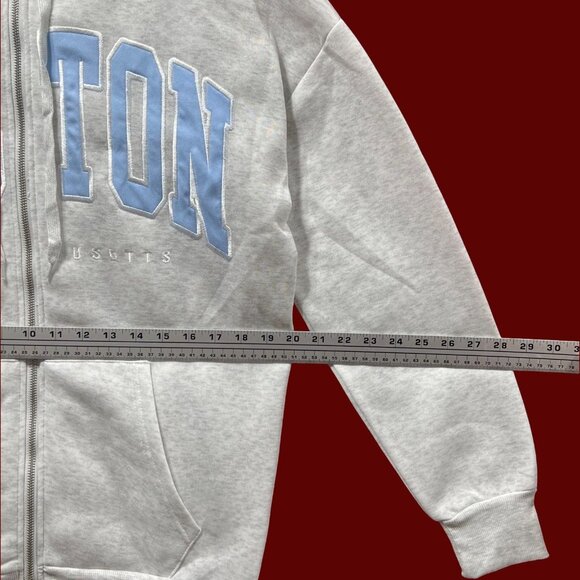 Rue 21 - Men's Long Sleeve Hooded Sweatshirt - Gray - Small - Picture 3 of 14